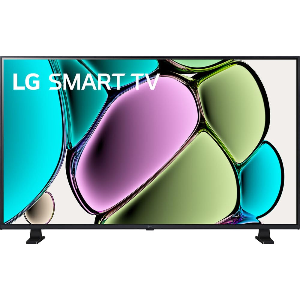 LG 32LR655BPUA 32-inch Class LR65 Series LED HD Smart TV with WebOS | Includes Deco Wall Mount for 19-45 inch TVs, Tech Smart USA Streaming Service (2020 Movies) & 6-Outlet Surge Protector | Perfect for Home Theater, Living Room Entertainment & Office Streaming