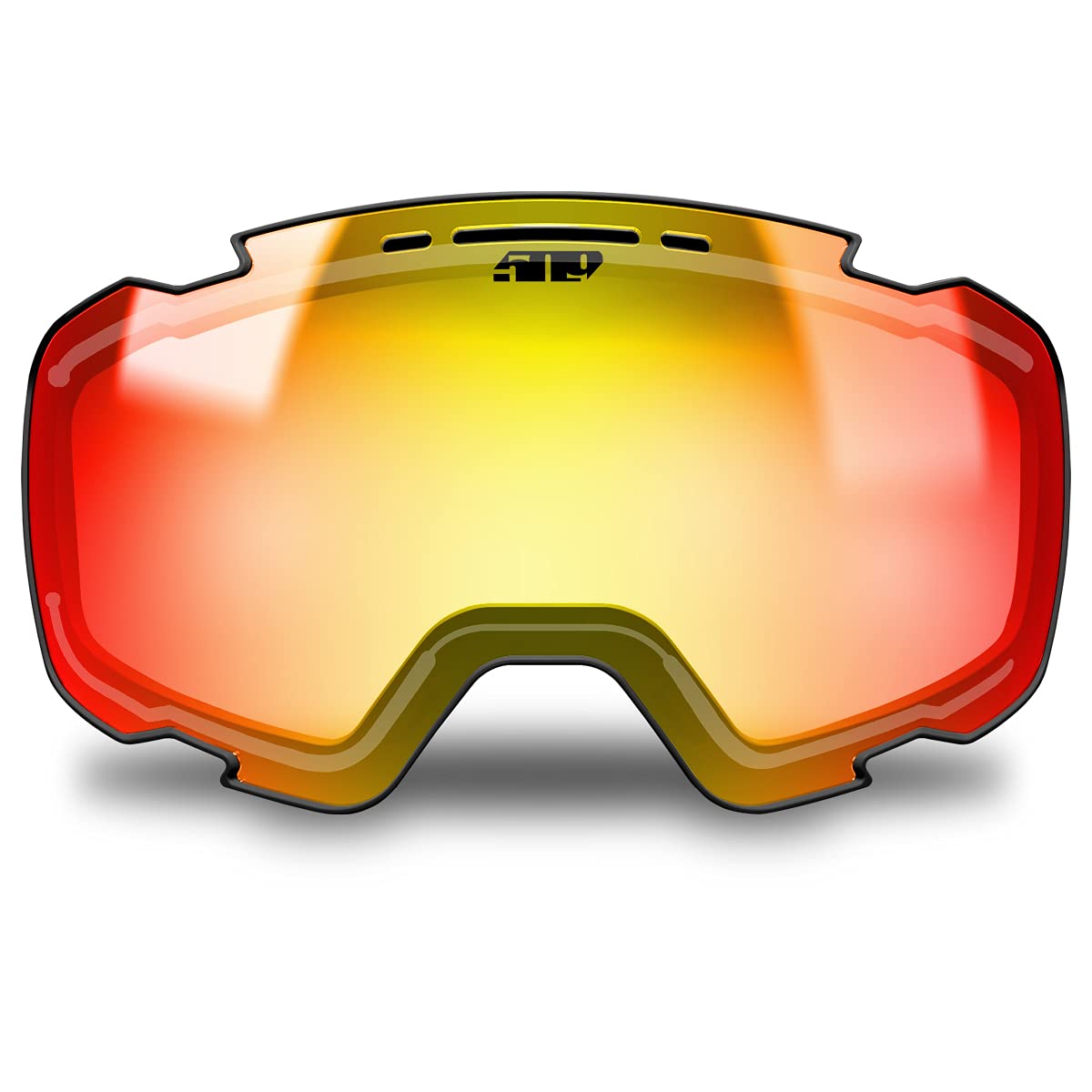 509 Aviator 2.0 Ignite S1 Snow Goggles with Fire Mirror Clear Lens - Perfect for Skiing, Snowboarding & Winter Sports