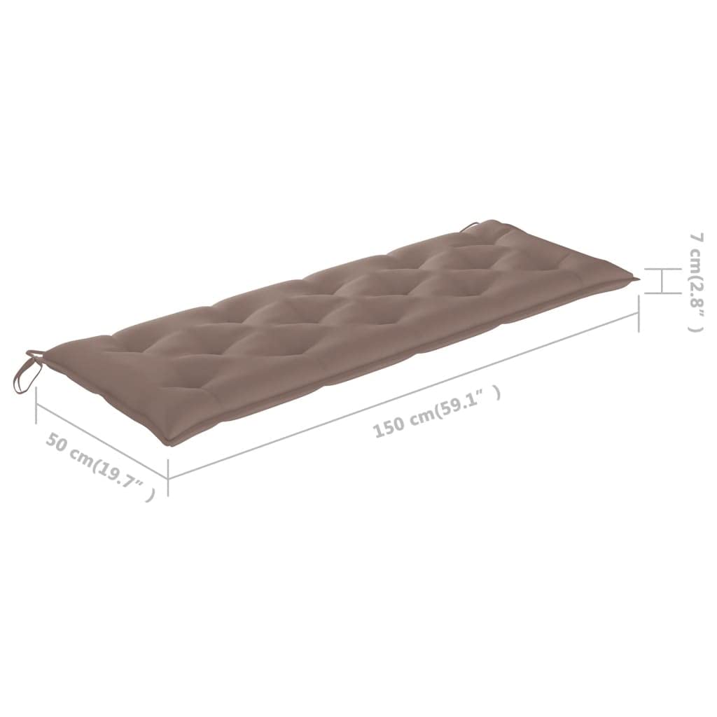 Outdoor Loveseat Cushion 59.1