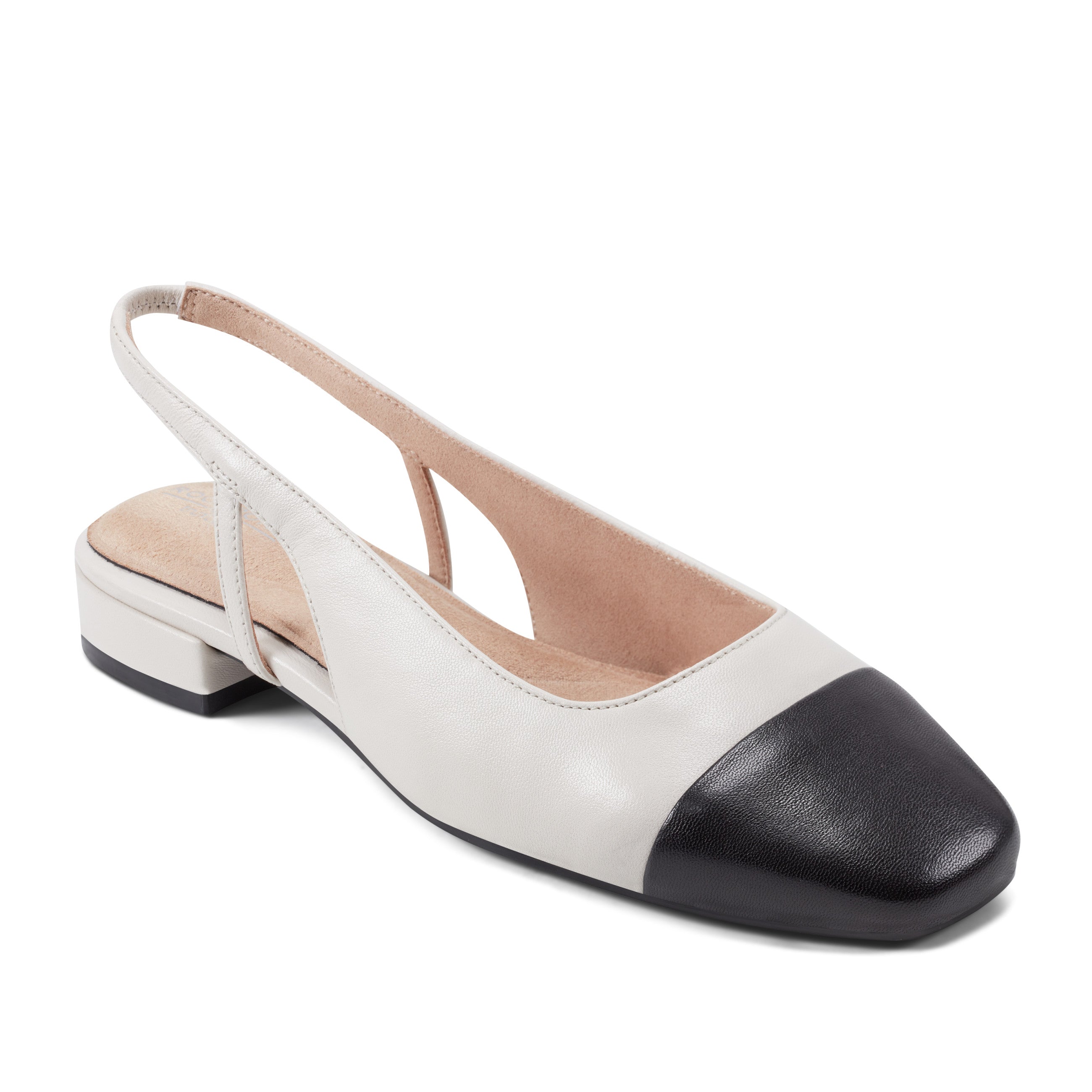 Women's Comfortable Sagey Slingback Ballet Flats - Elegant Low Heel Shoes for Work, Office & Casual Wear | Perfect for Spring & Summer Outfits