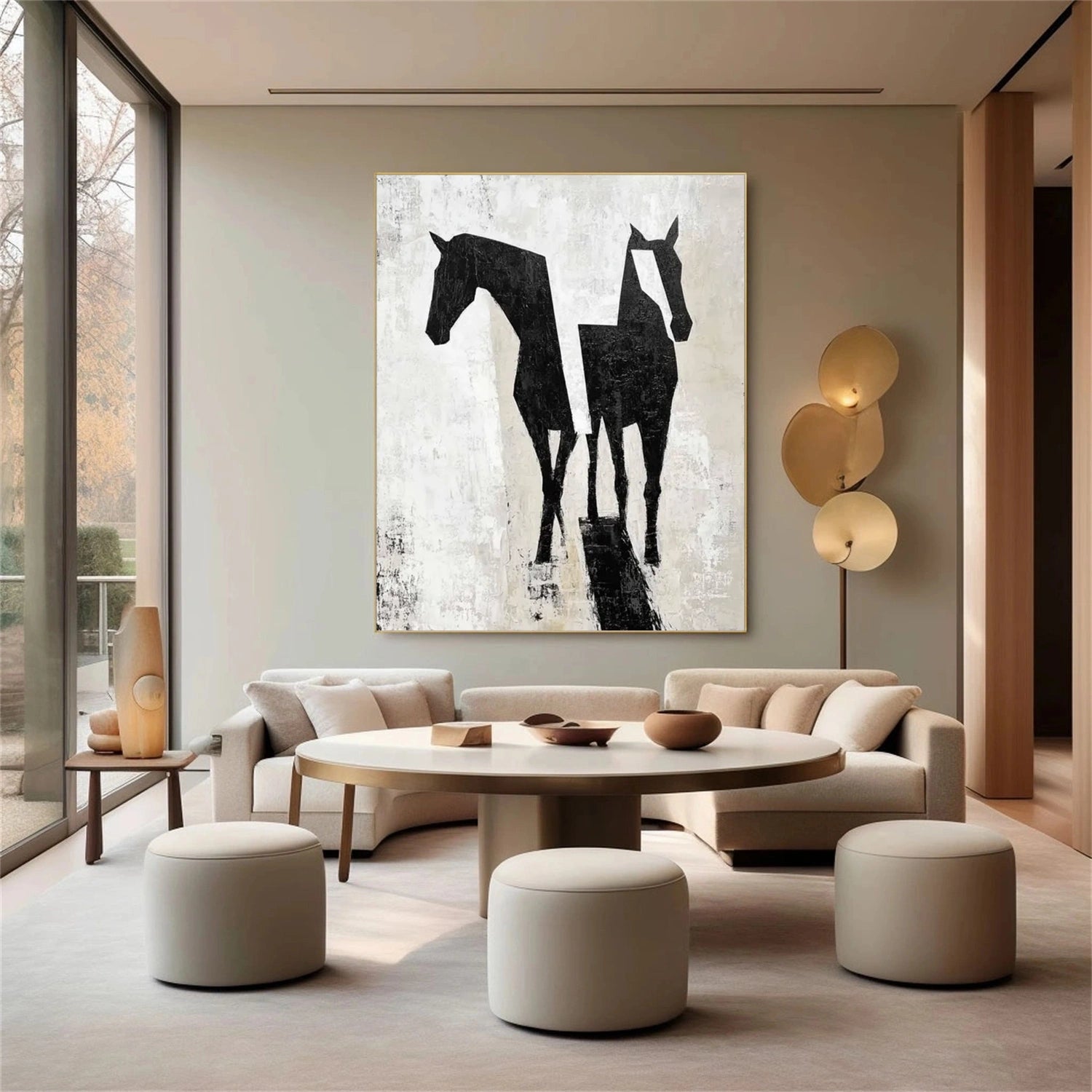 Animal Art Painting #AP121 - Handmade Wildlife Canvas Wall Decor for Living Room, Bedroom & Office