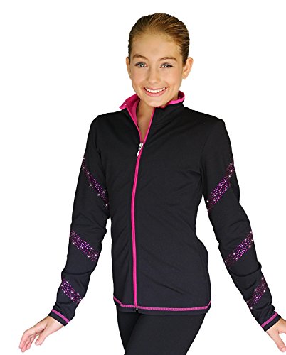 Black/Fuchsia Crystals