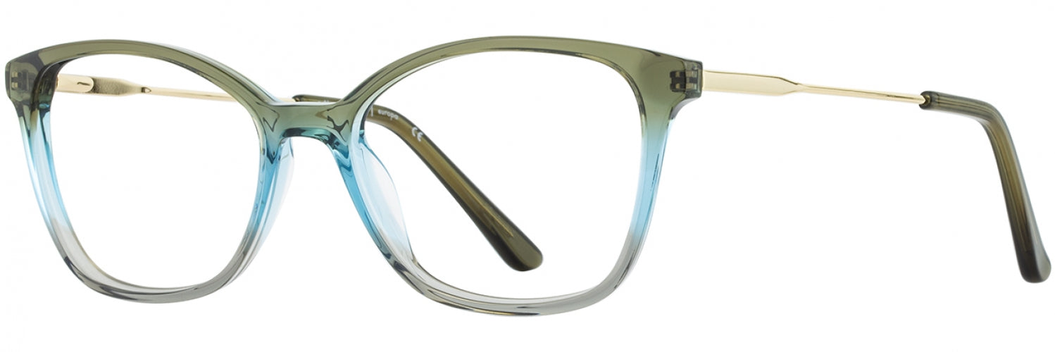 Adin Thomas AT484 Eyeglasses - Lightweight Metal Frame Glasses for Men & Women, Blue Light Blocking, UV Protection - Perfect for Reading, Working & Daily Use