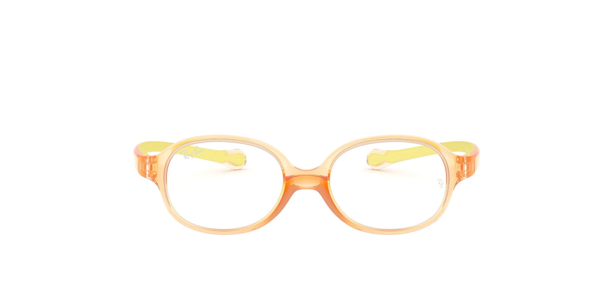 Ray-Ban Kids' Ry1587 Oval Prescription Eyeglass Frames - Lightweight & Durable Eyewear for Children | Perfect for School, Sports & Outdoor Activities