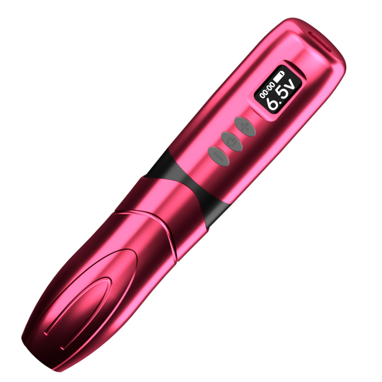 BRONC Magic Wireless Tattoo Machine - Rotary Pen Style with Coreless Motor & 1300mAh Battery - Professional Tattoo Equipment for Artists (Rose Red) - Perfect for Tattoo Studios, Home Use, and Professional Tattoo Artists