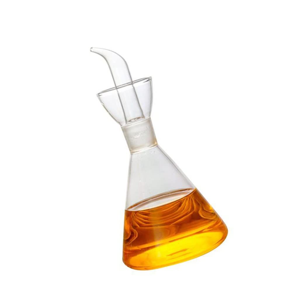 Premium Glass Oil and Vinegar Bottle Set - 125ml Transparent Kitchen Storage Bottles for Cooking Seasoning, Dressing, and Sauces | Ideal for Restaurants, Home Kitchens, and Gourmet Cooking
