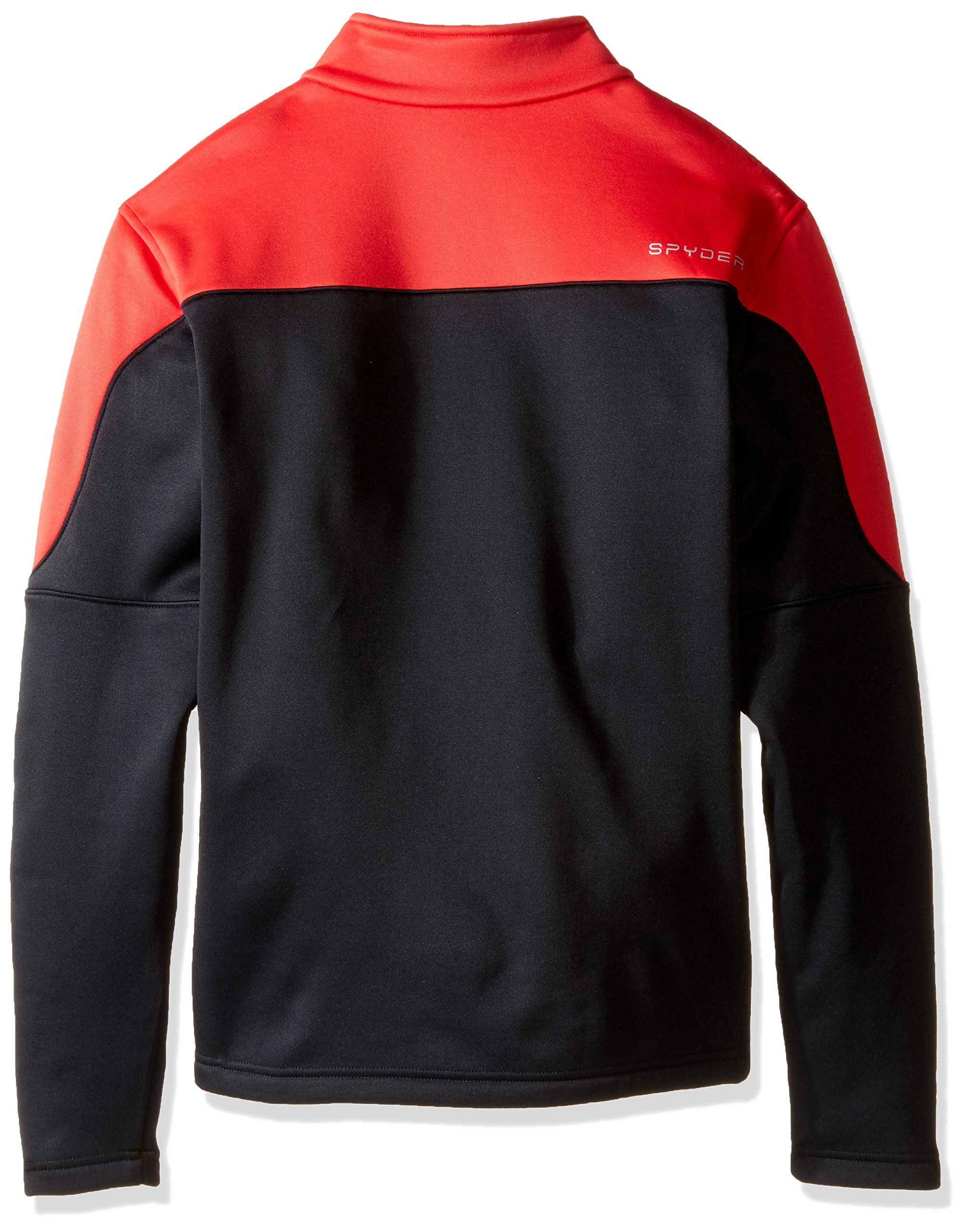 Spyder Men's Charger Therma Stretch T-Neck Tee - Warm Thermal Base Layer for Skiing, Snowboarding & Winter Outdoor Activities