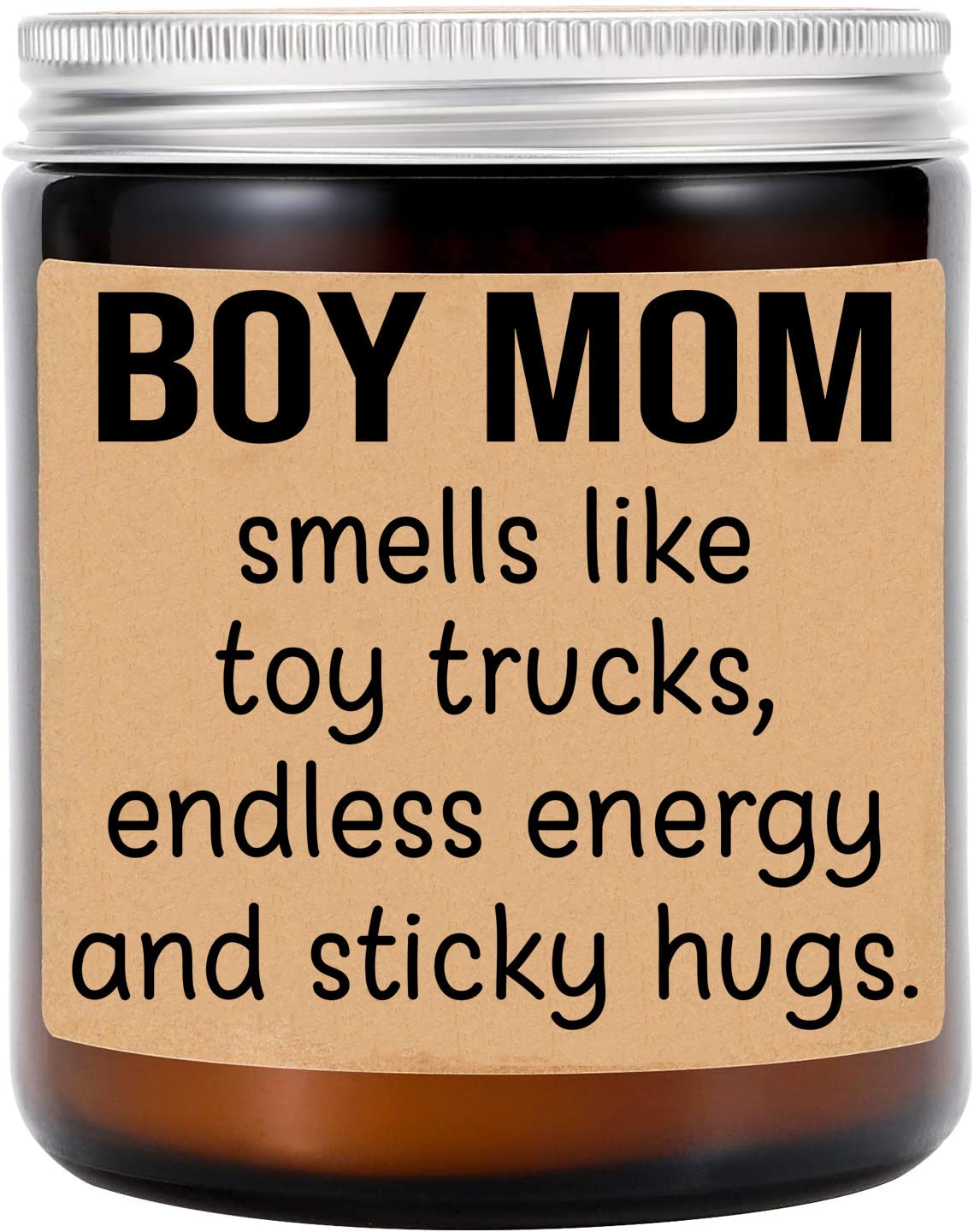 Premium Boy Mom Scented Candle - Choose Your Favorite Fragrance (Lavender, etc.) - Perfect Gift for Boy Moms, Valentine's Day - Relaxing Aromatherapy for Nursery, Bathroom & Home Decor