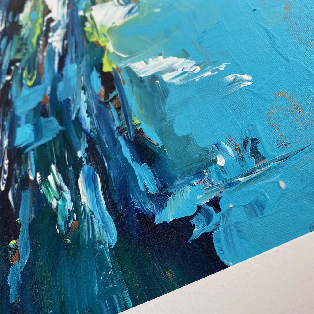 The Coast Original Painting - Handmade Wall Art for Home & Office Decor - Perfect for Living Room, Bedroom, or Gift