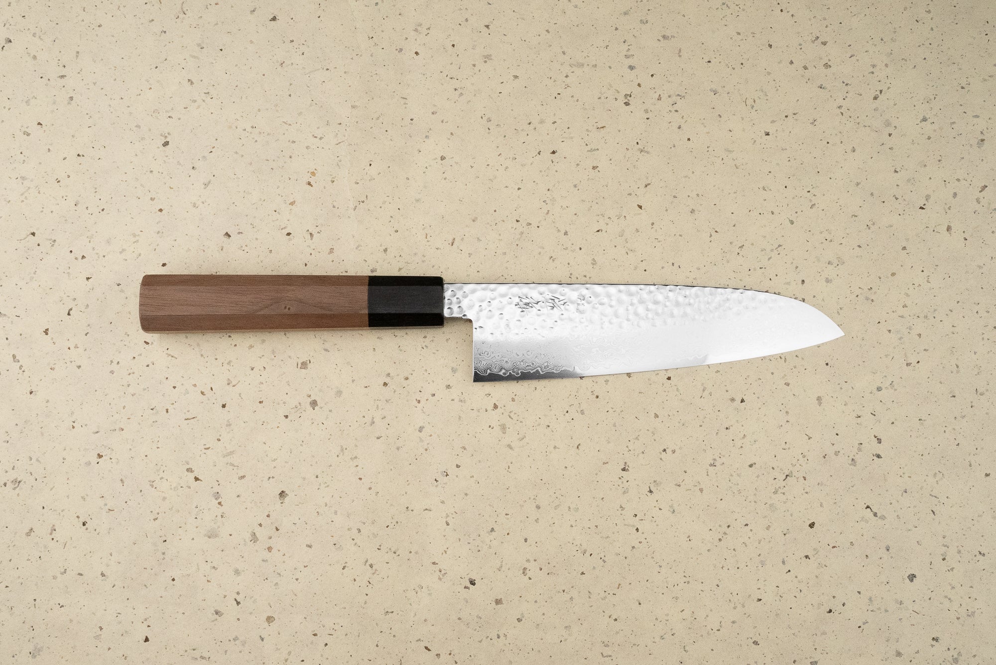 Toroku Sakai VG10 Tsuchime Damascus Santoku Knife 170mm - Premium Japanese Kitchen Knife for Slicing, Dicing & Chopping Vegetables, Meat & Fish