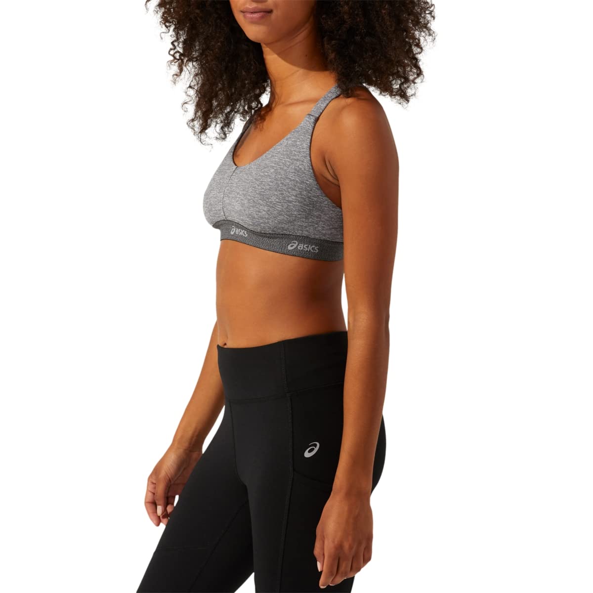 ASICS Women's Team Band Bra - High Support Sports Bra for Running, Yoga & Gym Workouts - Breathable Comfort for Active Lifestyles