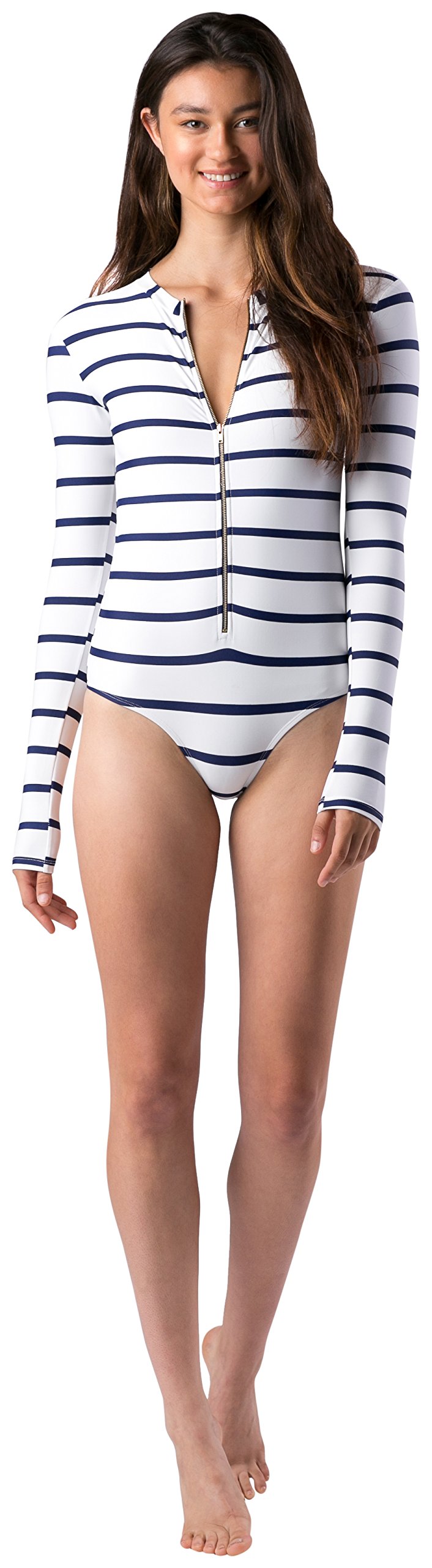 Mott50 Women's Mila One Piece Swimsuit - UPF 50+ Sun Protection, Tummy Control, Comfortable Bathing Suit for Beach, Pool & Vacation