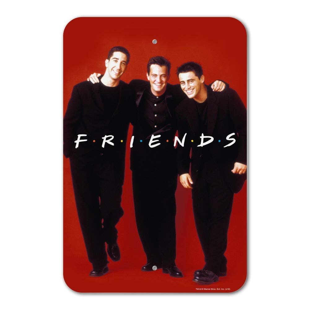 Friends & The Boys Themed Home & Office Decor Sign - Perfect for TV Show Fans, Gifts, and Workspace Decoration
