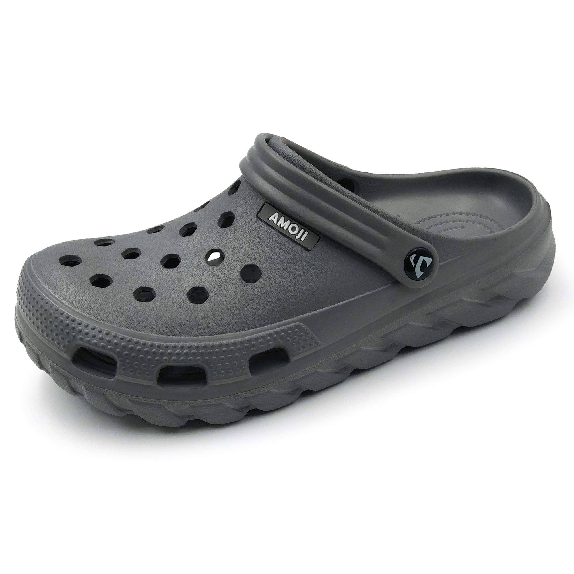 Amoji Unisex Garden Clogs - Comfortable Waterproof Gardening Shoes for Men & Women, Outdoor Yard Work, Beach, Pool, and Shower Use - Model AA1521
