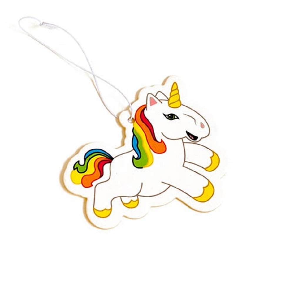 Gift Republic Unicorn Air Freshener - Car & Home Fragrance - Cute Unicorn Scented Hanging Decor for Kids Room, Office, and Vehicle