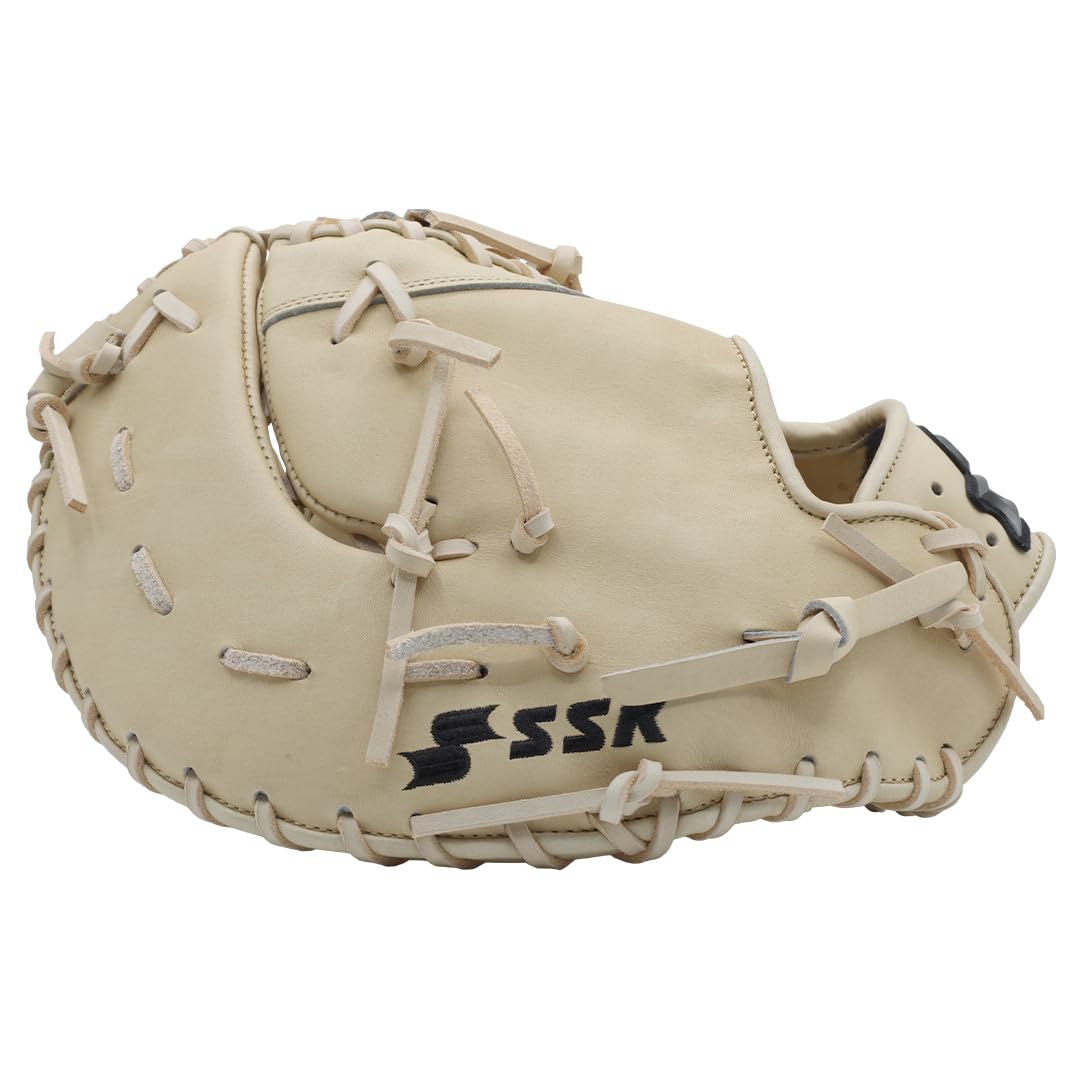 Z9 Maestro Baseball First Base Mitt – 12.5” to 13” Right & Left Hand Throw – Premium Leather Glove for Baseball Players, Coaches & Training – Ideal for Infield Practice, Games & Fielding Drills