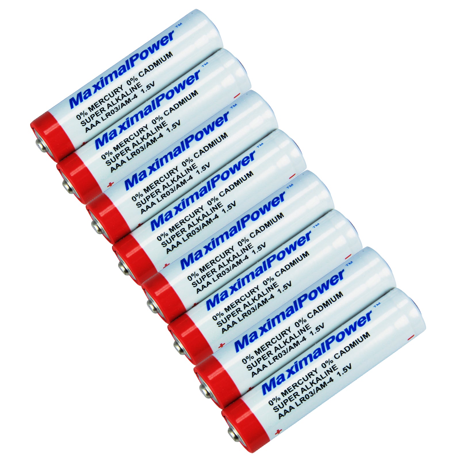 MaximalPower™ LR03 AM4 AAA Super Alkaline Batteries - 140 Min Long Lasting Power for Toys, Remote Controls, Flashlights & Electronic Devices (24 Pack)