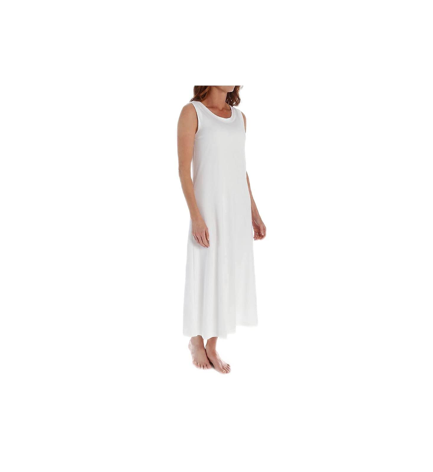 Women's Sleeveless Butterknits Nightgown - Soft & Comfortable Ankle-Length Sleepwear for Women | Perfect for Relaxing at Home, Lounging, or Overnight Stays