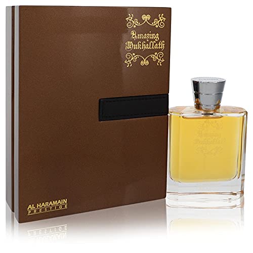 Premium Men's Cologne - Amazing Mukhallath Eau de Parfum Spray 3.4 oz | Long-Lasting Unisex Fragrance for Date Night, Office & Special Occasions
