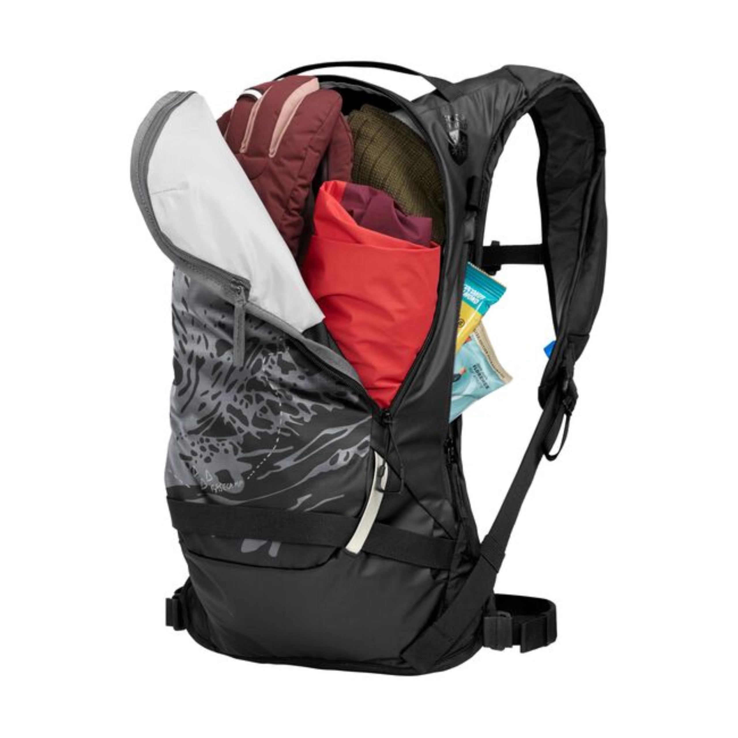CAMELBAK Powerhound Hydration Backpack - 3L Water Bladder for Hiking, Running & Outdoor Adventures - Hands-Free Hydration Pack with Insulated Tube & Quick Stash Pocket