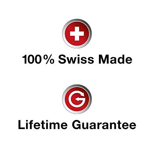PB Swiss Tools SwissGrip Stubby Screwdriver - Flat Head Size 3 - Precision Screwdriver for Electronics, Jewelry & Small Appliances Repair - Compact Hand Tool for Tight Spaces