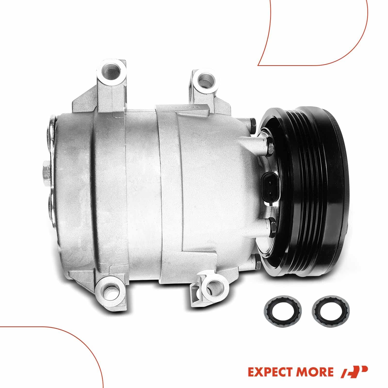Premium AC Compressor with Clutch for 1997-2004 Chevrolet Corvette 5.7L - High-Performance Replacement Part for Smooth Cooling & Long-Lasting Durability | Perfect for Summer Road Trips & Hot Weather Driving