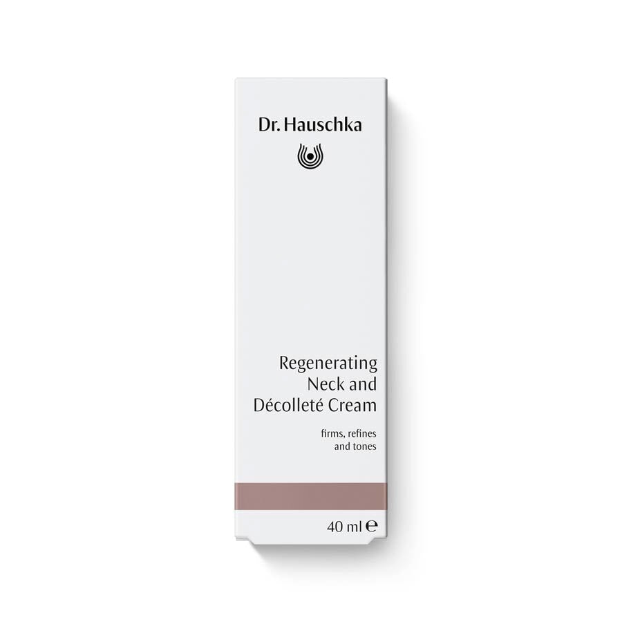 Dr. Hauschka Regenerating Neck and Decolleté Cream - Anti-Aging Moisturizer for Wrinkles & Firming - Best for Night Skincare Routine & Daily Hydration