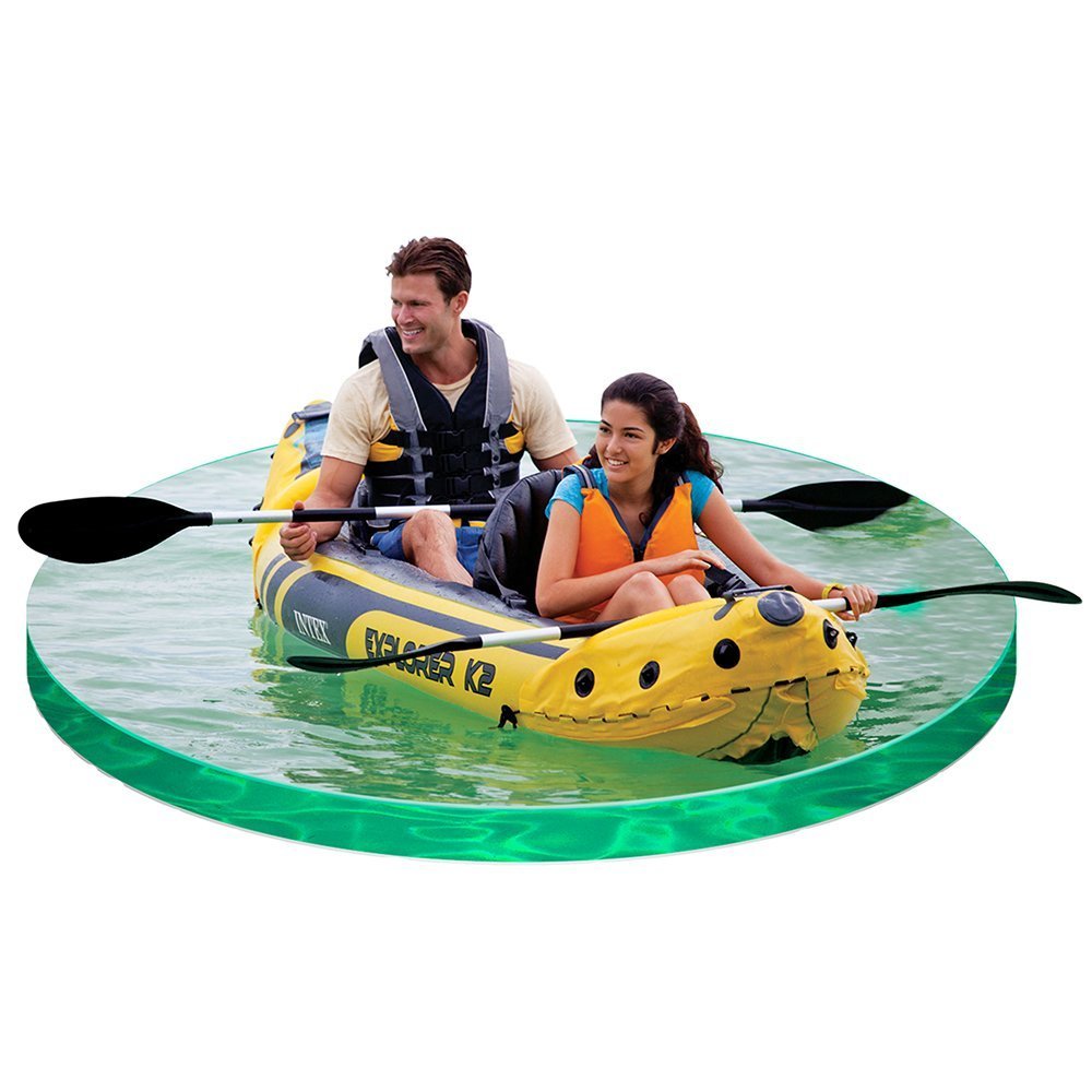 **Kayak Explorer K2 – Premium Inflatable Kayak for Adults – Lightweight & Portable for Lakes, Rivers & Ocean – Perfect for Fishing, Camping & Adventure**