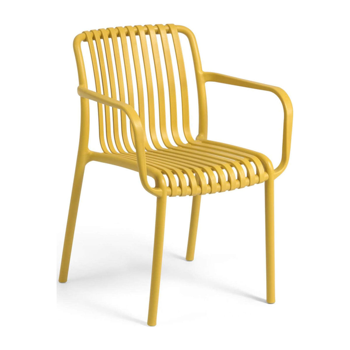 Isabellini Alfresco Dining Arm Chair - Outdoor Patio Furniture for Garden, Poolside, and Backyard Relaxation