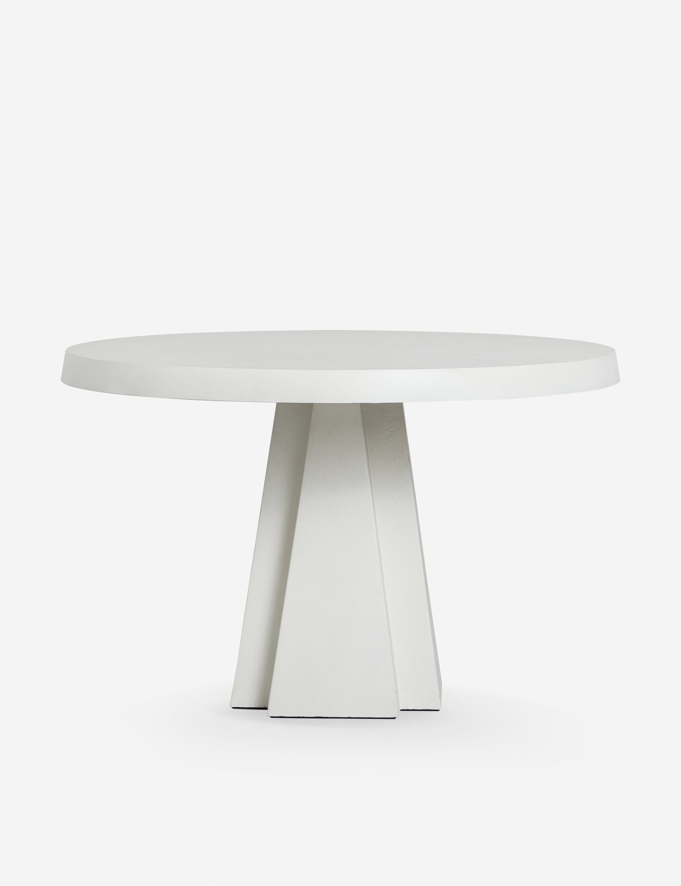 Avila Round Dining Table for Indoor and Outdoor Use - Perfect for Patio, Garden, and Backyard Dining