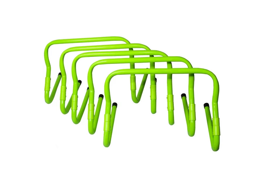 Adjustable Speed Training Hurdles for Track & Field - Warrior Sports Equipment for Sprint Drills, Agility Workouts & Football Practice