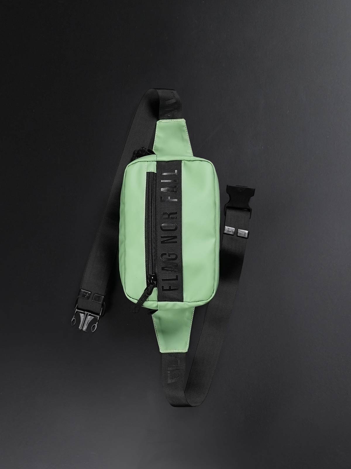 Momentum Mini Sling Bag 2L - Lightweight Crossbody Bag for Men & Women, Water-Resistant Green Shoulder Bag - Perfect for Travel, Hiking & Everyday Use