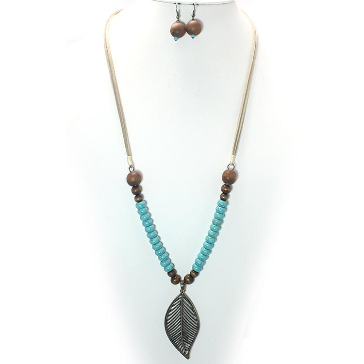Elegant Leaf Necklace Set - Sterling Silver Pendant & Chain for Women - Perfect for Everyday Wear, Parties & Gifts