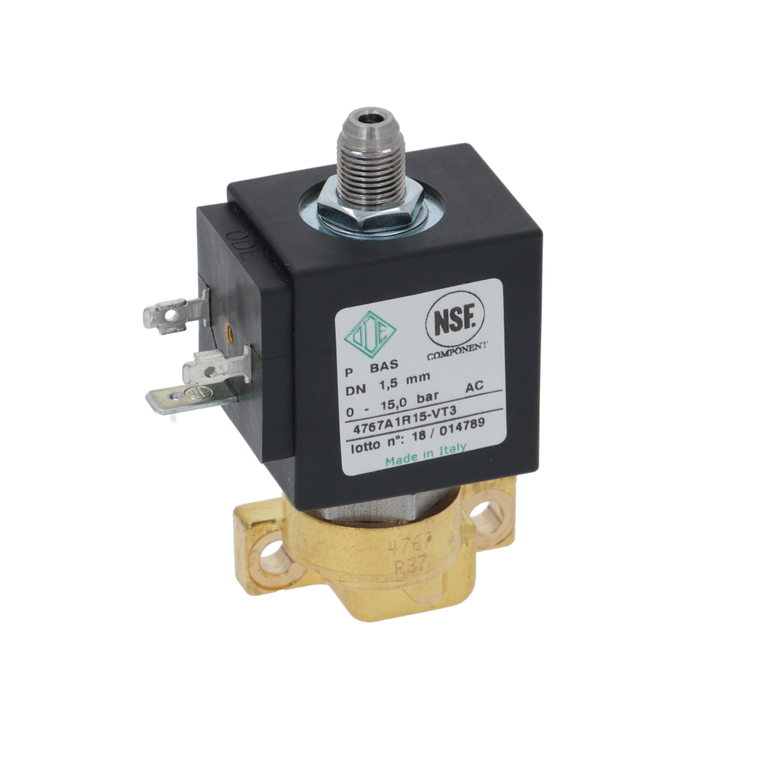 230V/240V 50Hz/60Hz 3-Way Solenoid Valve for Water/Gas Control - Ideal for Industrial Automation, HVAC Systems & Plumbing Applications