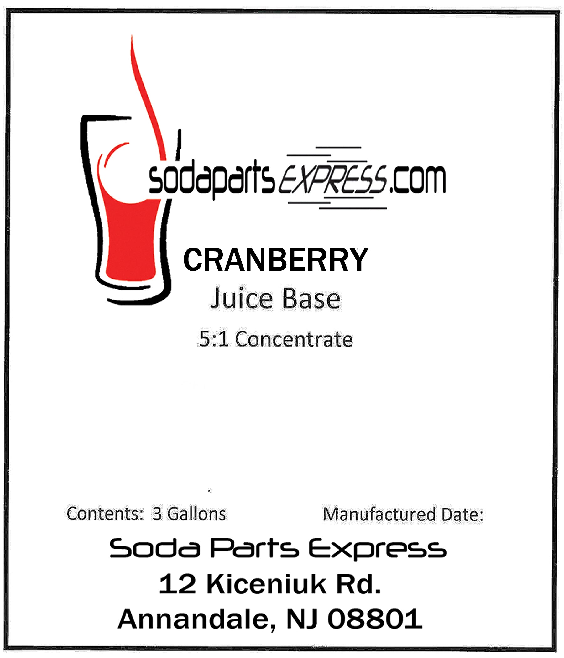 Premium Brand 3 Gallon & 1.5 Gallon Bag-In-Box Juice Concentrate (5:1 Ratio) - Perfect for Restaurants, Cafes, and Catering Services
