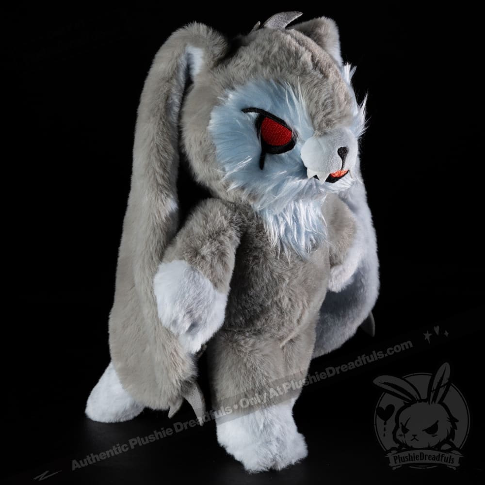 Plushie Dreadfuls Werewolf Bunny Stuffed Animal - Werebun Soft Plush Toy for Halloween Decor, Horror Collectors & Unique Gift Ideas