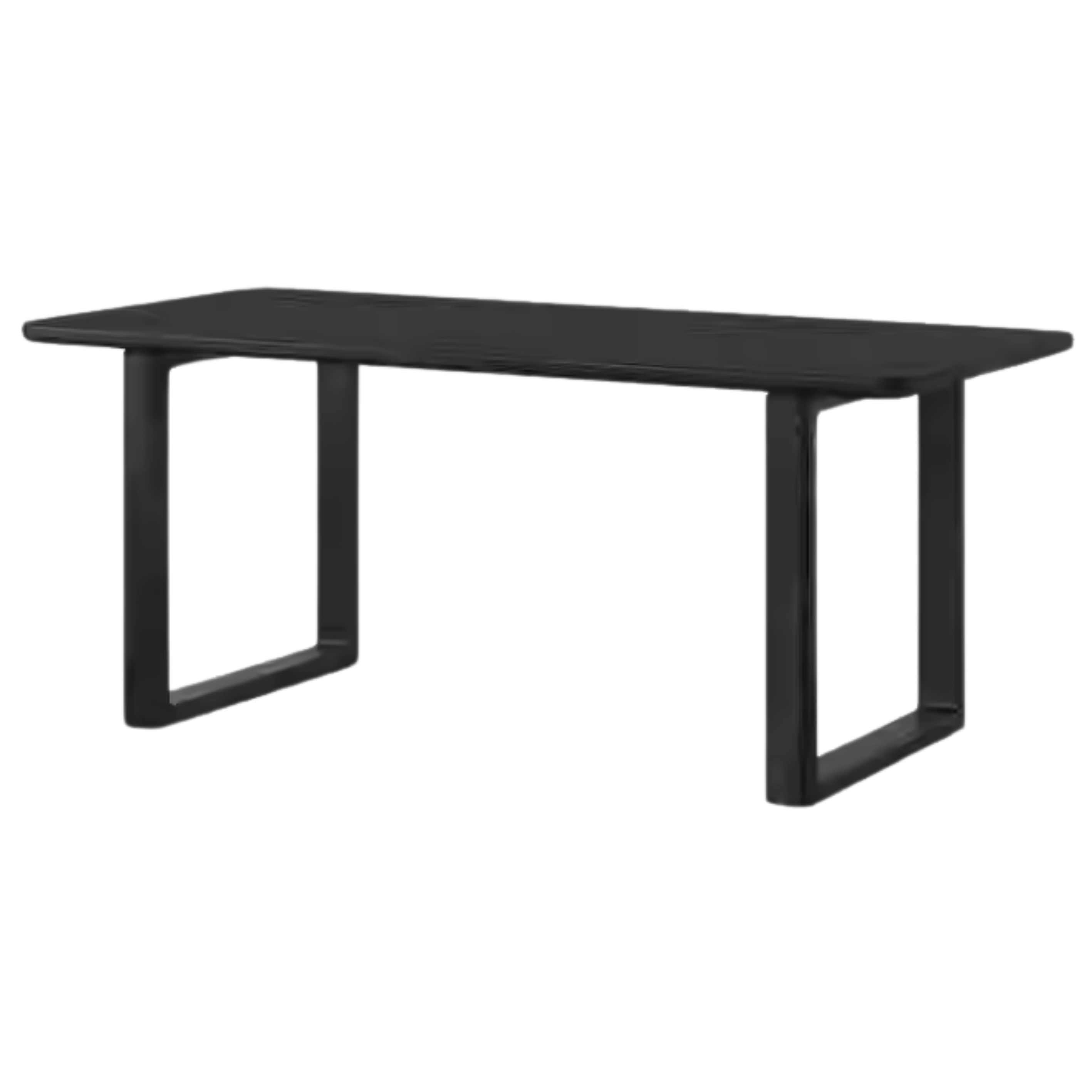 Solid Oak Wood Modern Large Dining Table - Farmhouse Style 8-Seater for Kitchen, Dining Room & Open Concept Living Spaces