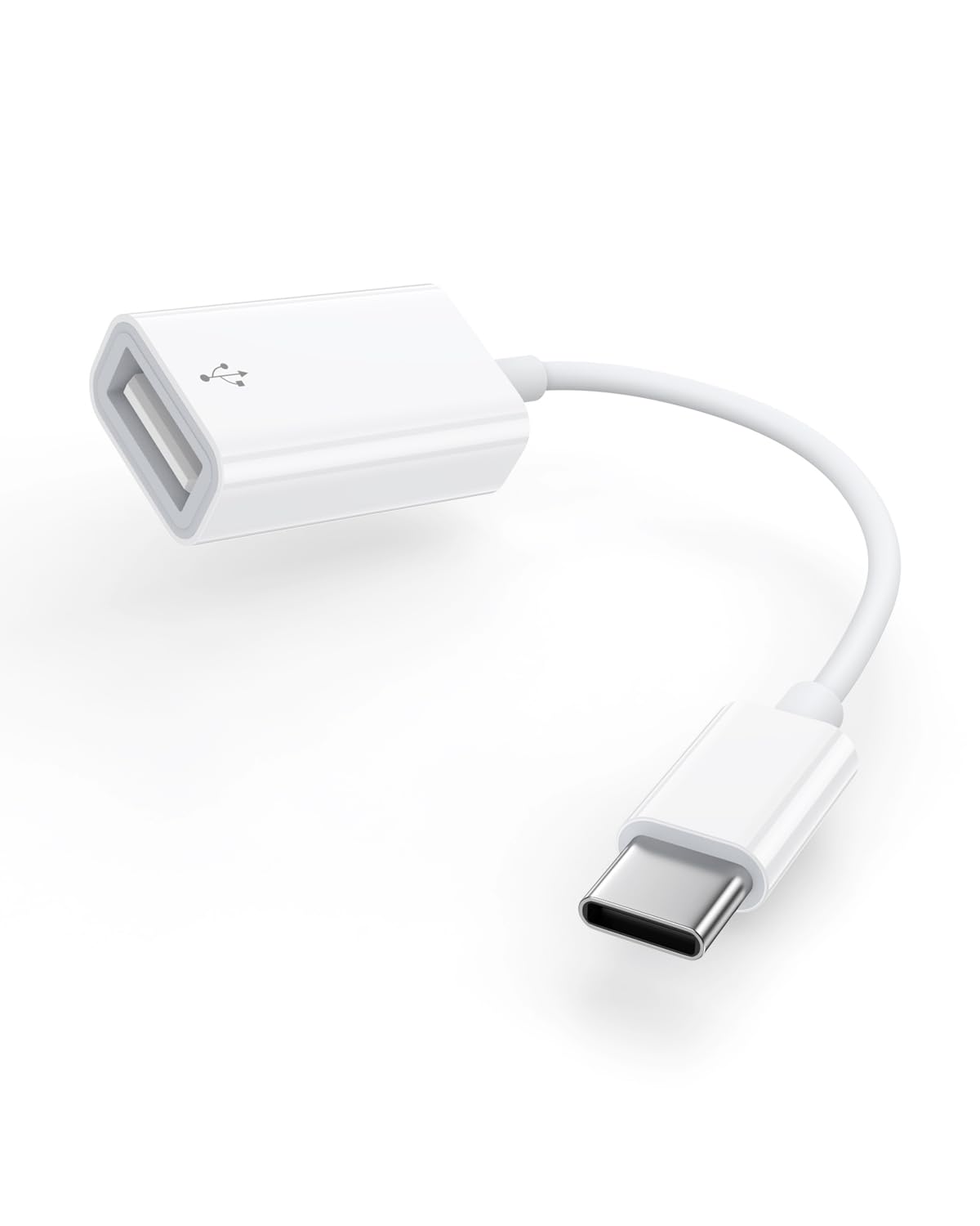 Apple MFi Certified USB-C to Lightning OTG Adapter for iPhone 15/14/13/12 Series, USB 3.0 Cable Compatible with Samsung Galaxy/iPad - Supports External Hard Drive, Keyboard, Mouse, SD Card Reader & MIDI Devices | Perfect for Data Transfer, Gaming & Mobile Office Work