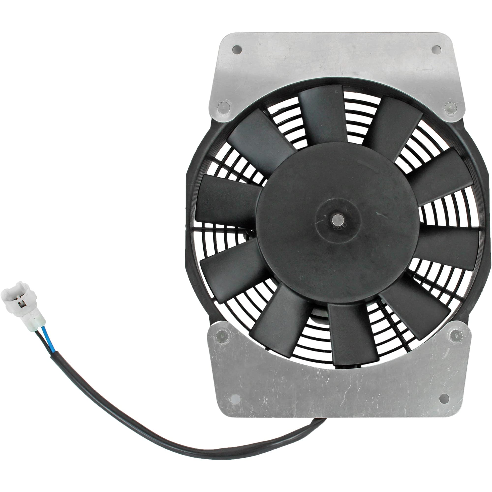 DB Electrical 434-58006 New Radiator Fan Assembly Compatible with Yamaha Grizzly 2007-2014, Kodiak 2003-2006, Wolverine 2006-2010 - Perfect for ATV Cooling System Maintenance & Off-Road Adventure Replacement Parts