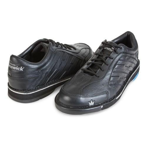 Brunswick Men's Team Brunswick Black Right Hand Bowling Shoes - Comfortable & Durable for League Play & Tournaments