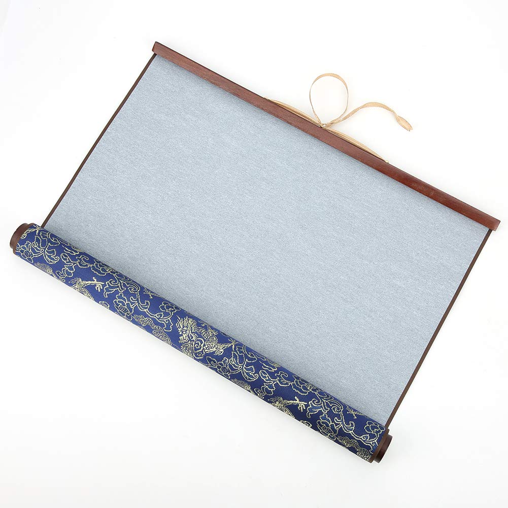 Reusable Water Writing Cloth for Chinese Calligraphy Practice - Quick Drying, No Water Stains Fabric Scroll | Perfect for Beginners & Advanced Calligraphers | Home Study, Classroom & Art Studio Use