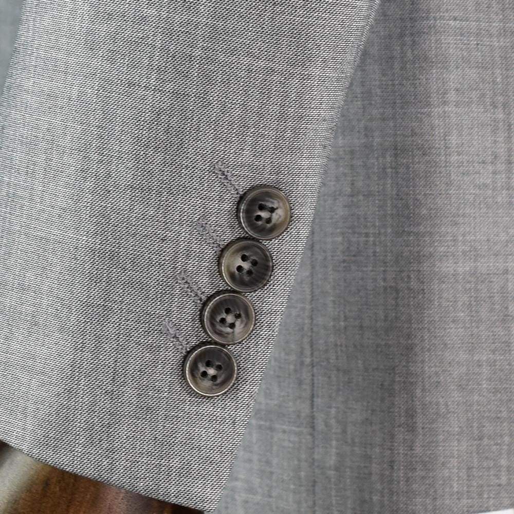 Cavani Reegan Slim Fit Grey Three Piece Suit for Men | Business Formal Wear | Wedding, Office & Special Occasion Outfit