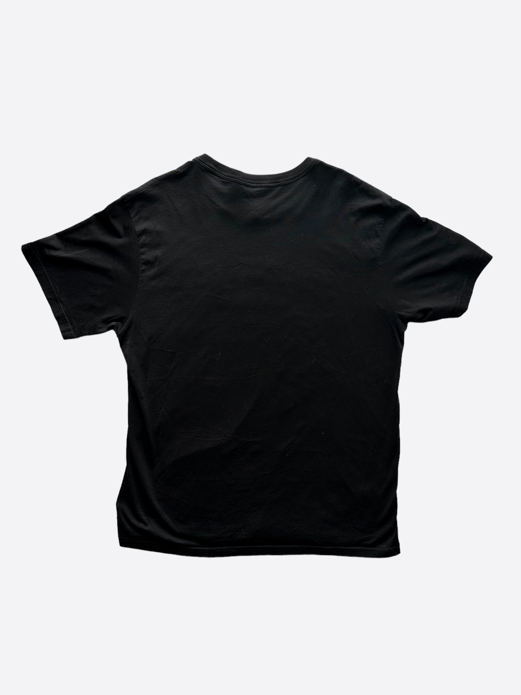 Dior Atelier Black Faded Logo T-Shirt for Men - Luxury Cotton Crewneck Tee | Casual Wear, Street Style & Everyday Outfits