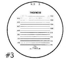 7X Comparator Reticles - Precision Measurement Tools for Microscopes & Optical Instruments | Ideal for Lab, Engineering & Quality Control