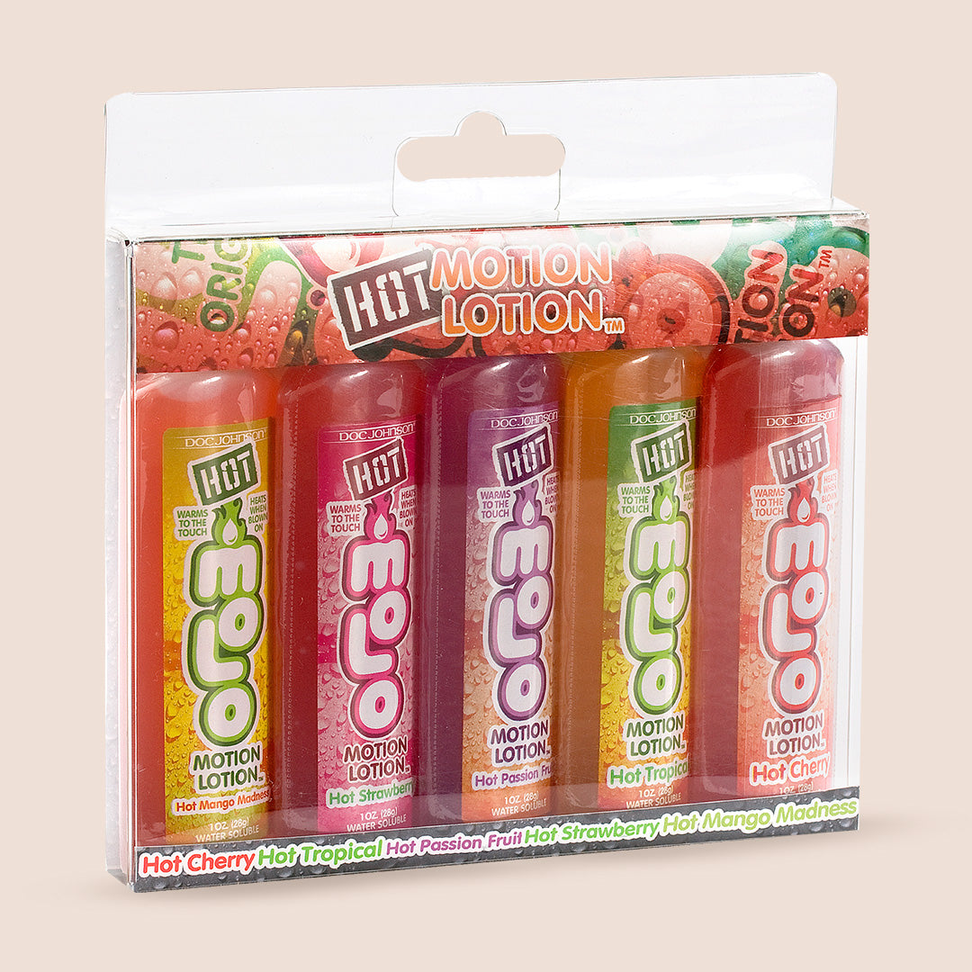 MoLo Motion Lotion 5-Pack Variety Set - Premium Massage & Muscle Relief Gel for Athletes, Gym & Post-Workout Recovery