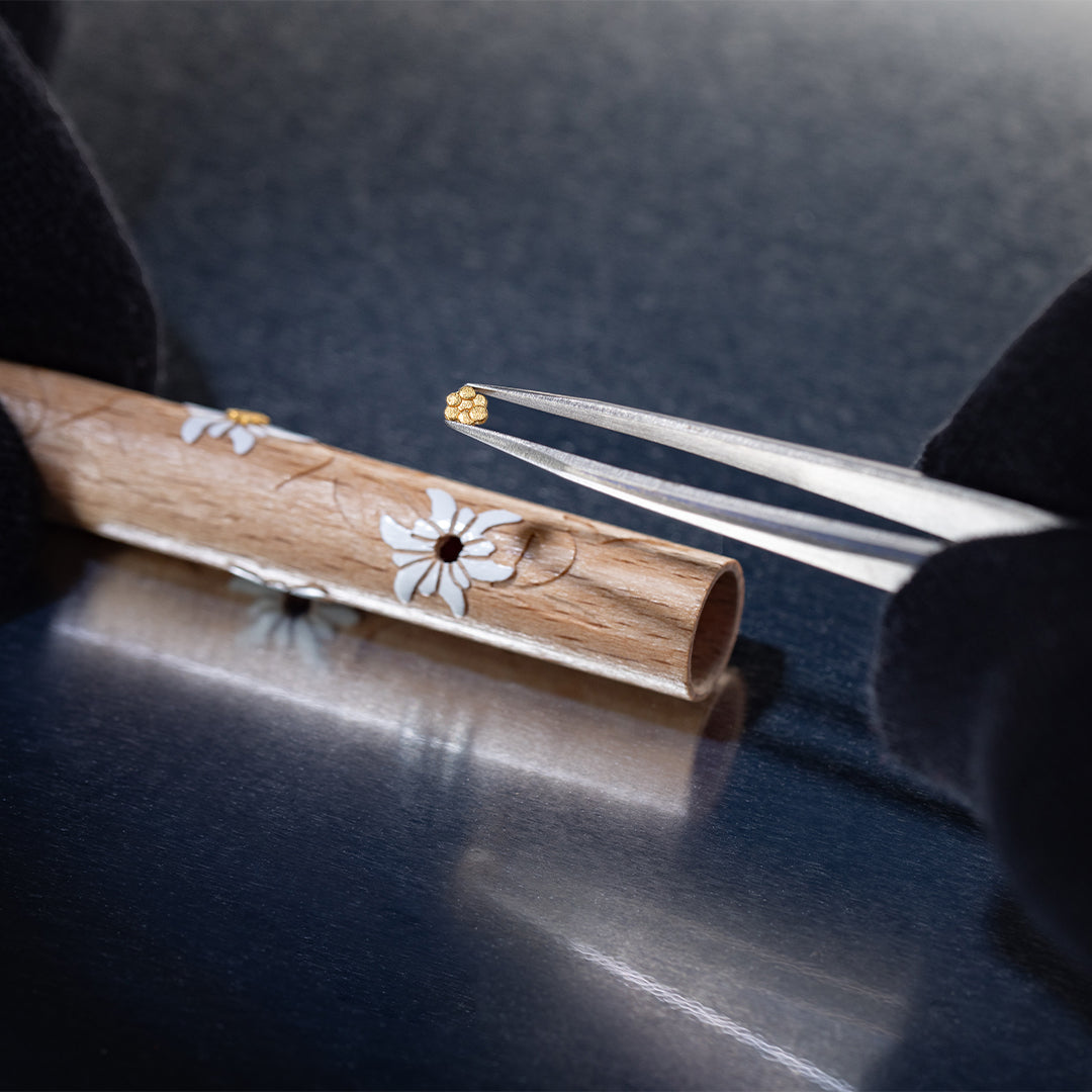 Caran d'Ache Varius Edelweiss Luxury Rollerball Pen - Premium Writing Instrument for Professionals & Gift Giving - Perfect for Office, Business Meetings & Special Occasions