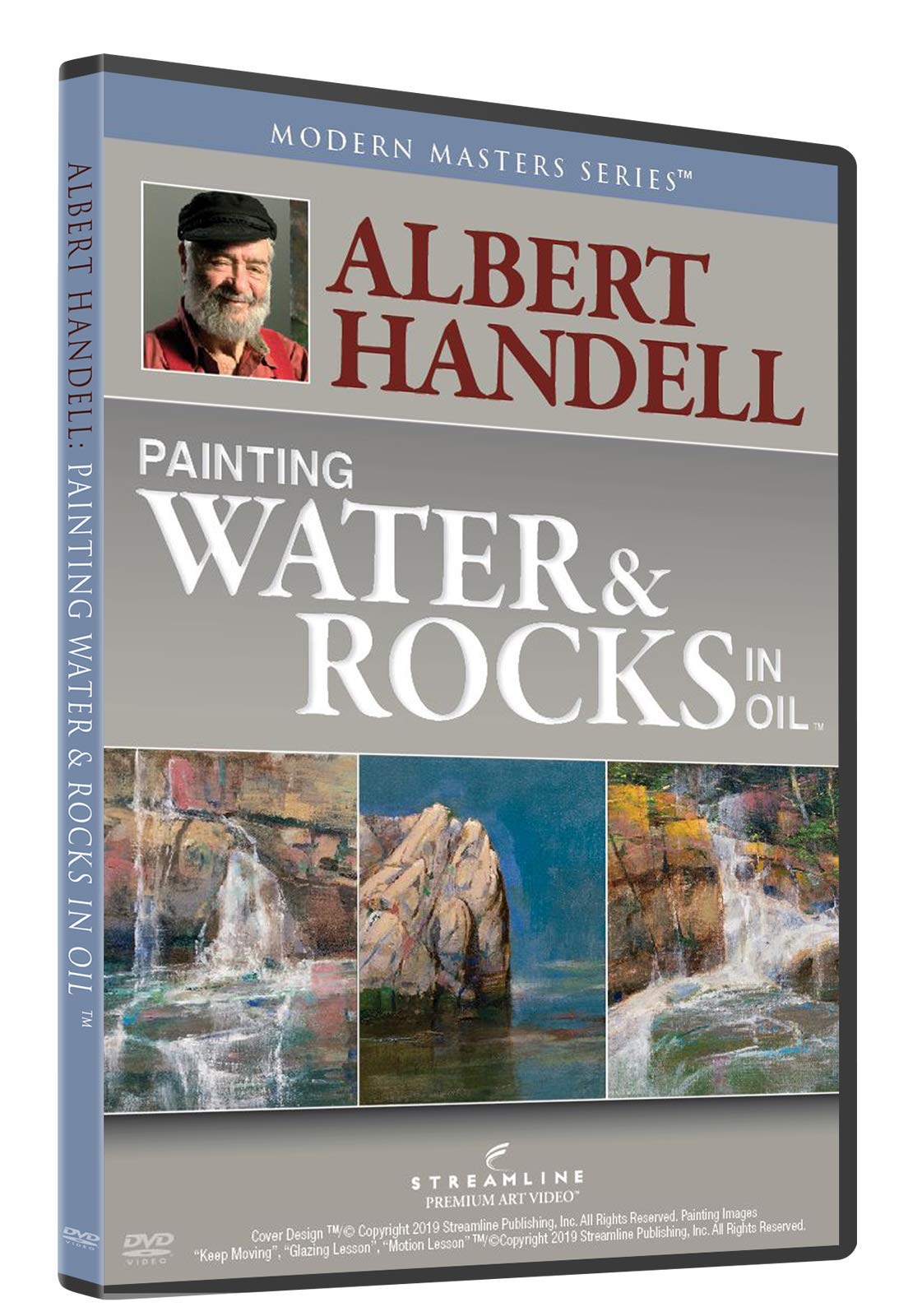 ALBERT HANDELL: Painting Water & Rocks in Oil DVD – Masterclass for Artists | 5-Hour Oil Painting Tutorial | Improve Art Skills & Techniques | Perfect for Beginners & Advanced Artists | Home Studio Learning & Art Education