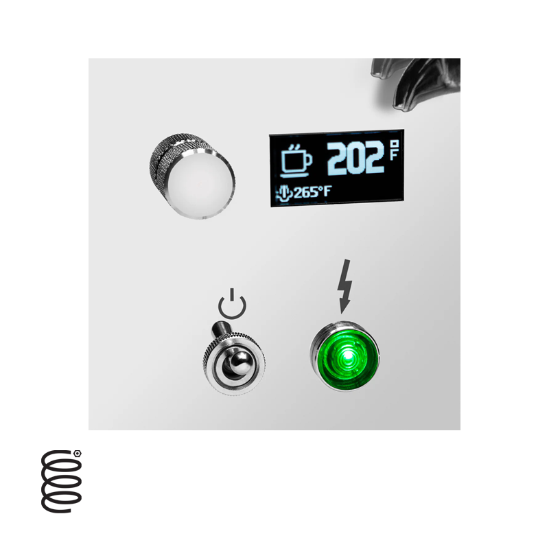 ECM Synchronika 2 Professional Espresso Machine - Dual Boiler, PID Temperature Control for Perfect Coffee - Ideal for Home Baristas & Coffee Shops