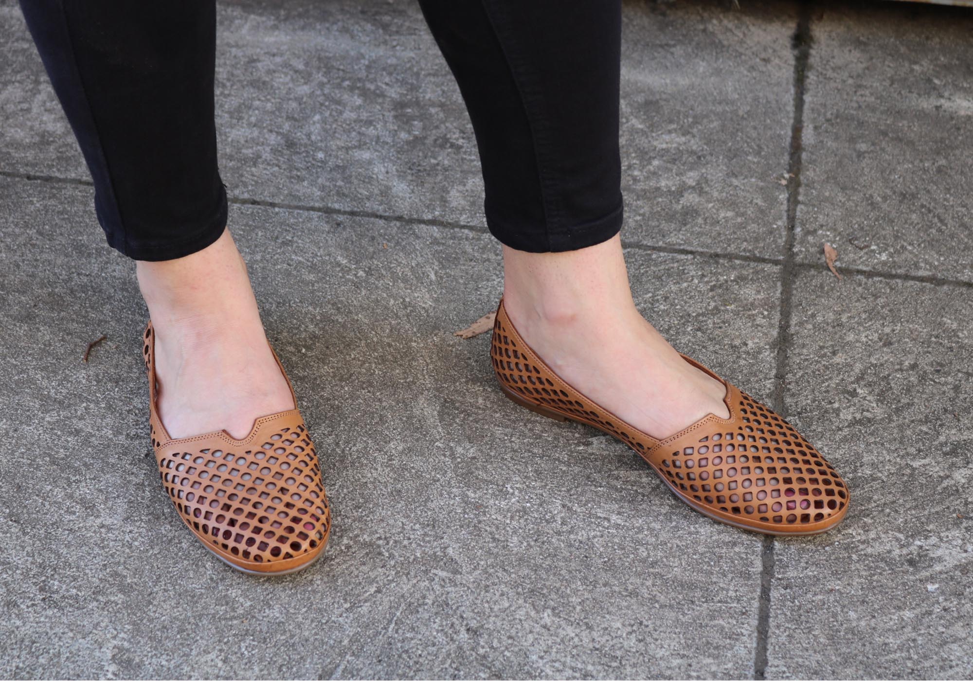 Orizonte Aria Women's Comfortable Soft Leather Flat Shoes - European Style for Casual Wear, Office & Travel