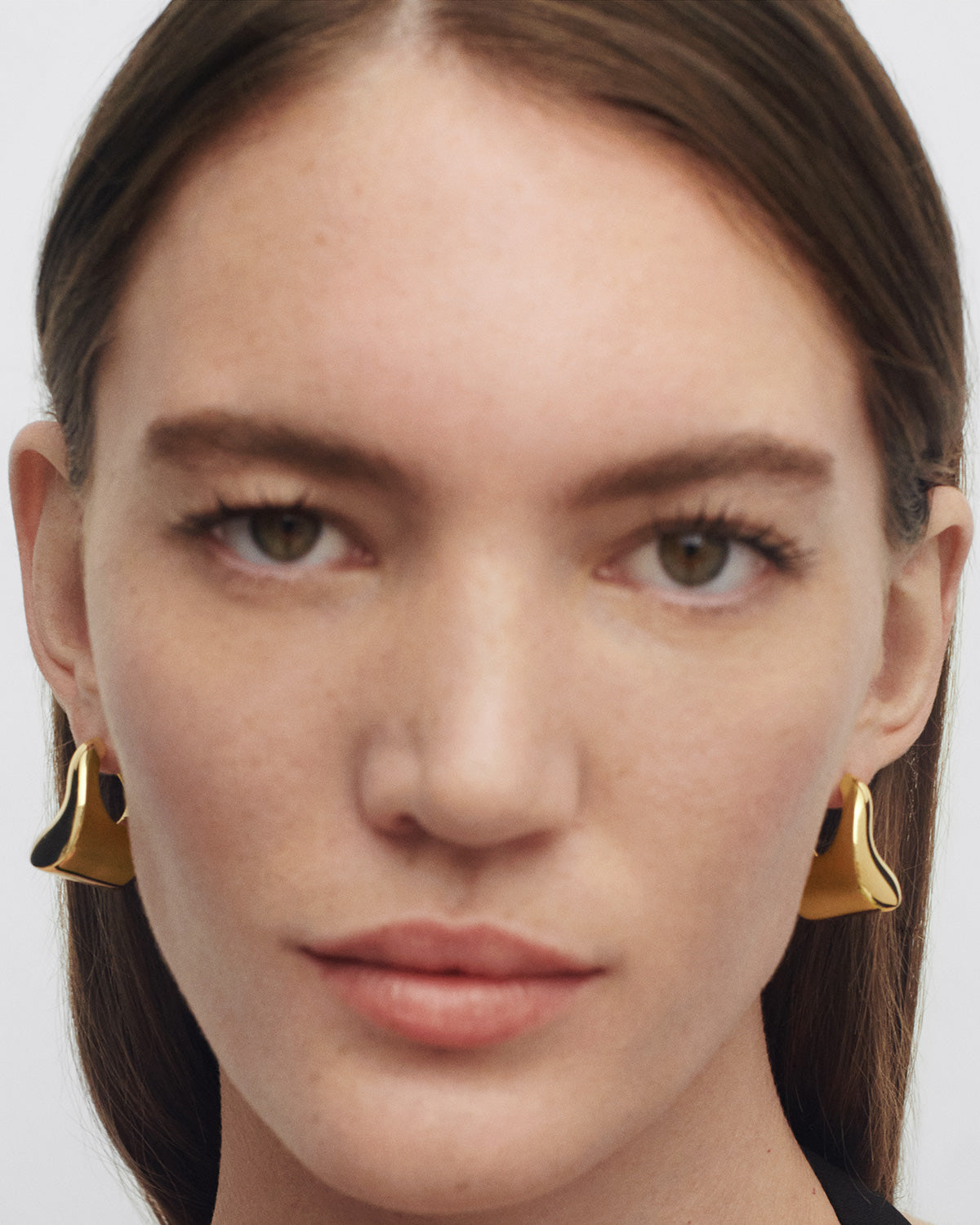 GRID 5 Ibiza Hoops - Trendy Gold and Silver Hoop Earrings for Women, Lightweight Hypoallergenic Jewelry - Perfect for Parties, Weddings & Everyday Wear